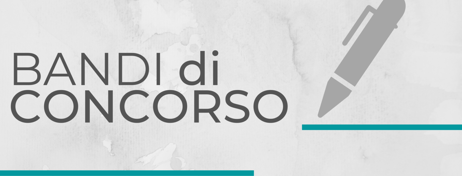 BANDO DI CONCORSO